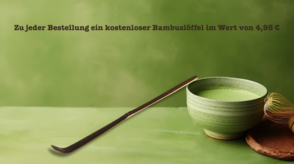 LYKKE® 100g Ceremonial Grade A | Matcha thee poeder | Premium Japanse matcha | + Chashaku Lepel | licht zoet | 0% Suikers |